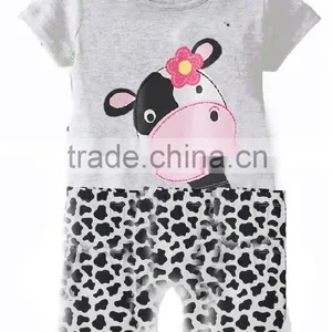 2016 Latest Design Summer Children Clothes Cute Infant&Toddler Animal Jumpsuit Fashion Baby Outfits thumbnail-3