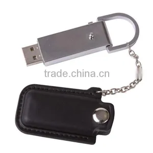 China Wholesale 4gb 8gb 16gb 32gb Mini Leather USB 2.0 Direct Buy China thumbnail-1