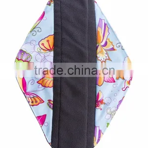 2016 Female Bamboo Charcoal Menstrual Pad Cloth Sanitary Pad thumbnail-4
