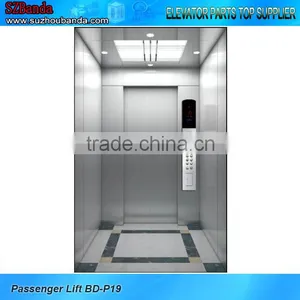 Passenger Elevator 1.5m/s 1600kg / Elevator Parts / Lift Cabin thumbnail-1