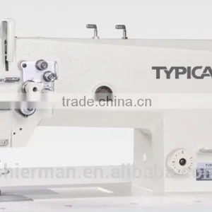 TW2-B842-5 High Speed Double Needle Needle Feed Lockstitch Industrial Sewing Machine thumbnail-1
