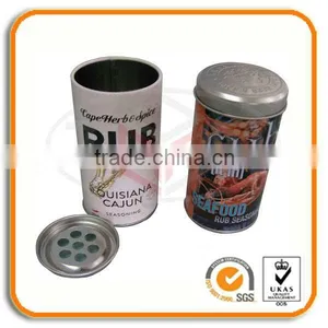 Round Pepper Metal Tin Can thumbnail-1