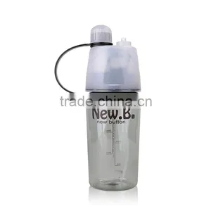 Sport Drinking and Misting Spray Water Bottle, Outdoor Sport Drinking, BPA thumbnail-3