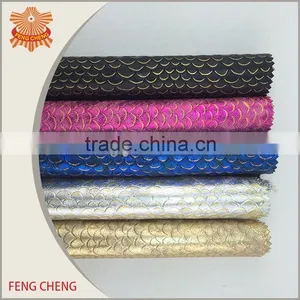 New Style Color Embossed Snake Skin pu Leather thumbnail-3