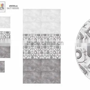 White Grey Wall Tiles in Matt Finish thumbnail-2
