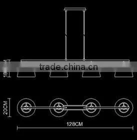 4 Bar Pendant Led Pendant Light thumbnail-2