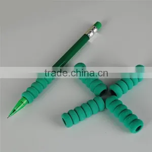 Beautiful Rubber Foam Comfortable Pencil Grip for Children thumbnail-4