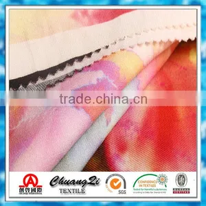 Textile Fabrics Supplier Design Rayon Digital Printed Fabric thumbnail-2