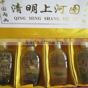 Chinese Traditional Snuff Box C/w Picture thumbnail-1