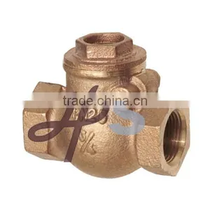 Bronze C83600 Material Female Swing Check Valve thumbnail-1