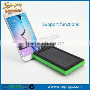 (Factory Direct) 8000mah Solar Power Bank, Power Bank Solar, Li-polymer Battery Power Bank Quality Choice thumbnail-5
