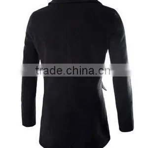 Men's Woolen Coat thumbnail-3