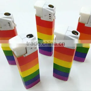 Fashion Colored Ribbon Paper Rechargeable Lighter 2016 thumbnail-4