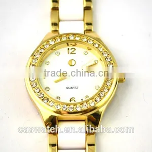 Gold High Quality ROHS Ceramic Watch Band thumbnail-1