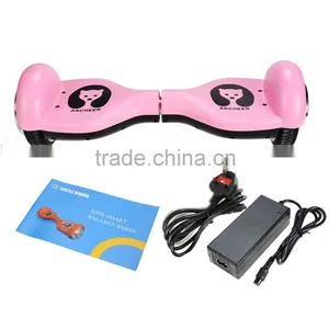 Electric Kids Balance Scooter Self Balancing 4.5 Inch Ancheer Plum Round UK Plug AM002731 thumbnail-2