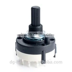 26mm 3 Position Rotary Switch for Digital Tire Inflator thumbnail-3