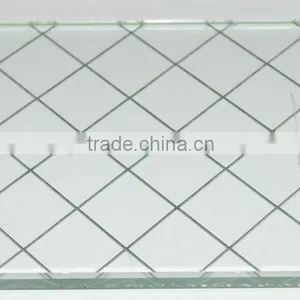 2-10mm Laminated Wired Glass(CE-EN12150 AS/NZS2208 ISO9001-2008 CCC ) thumbnail-3
