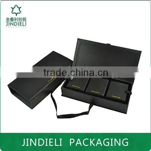 Leather and Cardbord Mens Perfume Gift Box thumbnail-1