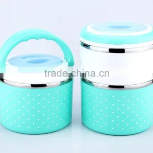 Smashbox 2 Layers Thermos Lunch Box With Soup Contain and Cover thumbnail-3