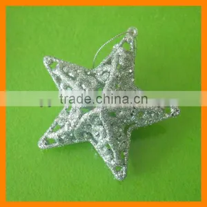Christmas Silver Star For Hanging thumbnail-1