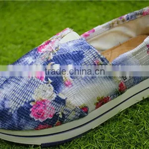 The New Color Printing High Bottom Ladies Casual Shoes thumbnail-3