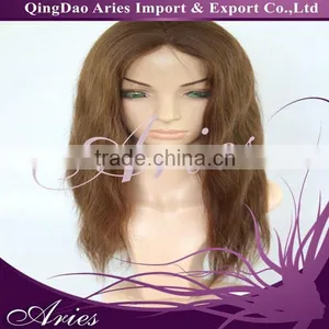 Full Glueless Virgin #4 Natural Wave Human Hair Wigs thumbnail-1