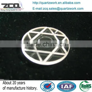 CNC Machining Parts Perforated Vacuum Quartz Plate thumbnail-2