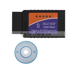 ELM327 Chip Interface Bluetooth OBD2 / OBD II Auto Car Diagnostic Scanner thumbnail-3