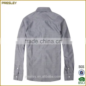 Wholesale Mens Dress Shirts Men Formal Long Sleeve Oxford Shirt From China thumbnail-2