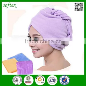 Fashion Super Absorbent Ladies Microfiber Spa Head Towel Wrap thumbnail-1