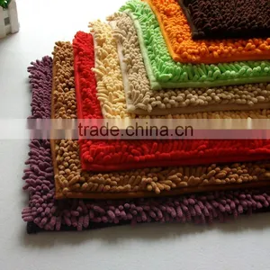 Luxury Bathroom Soft Microfiber Non-slip Bath Rug thumbnail-2