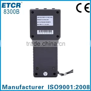 ETCR8300B Three Channel Leakage Monitoring Recorder Electrical Meter thumbnail-2