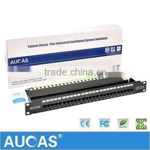 25 Port Telephone Coax Patch Panel Wall Mount Cat.6 Voice Patch Panel thumbnail-4