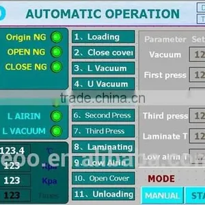 REOO Full Automatic Laminator for Making Solar Module Conducton Oil Heating thumbnail-6