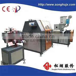 High Precision PVC Polyester Crochet Garden Tube Making Machine/extrusion Line/extrusion Production Line/machinery thumbnail-1