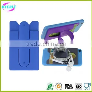 Silicone Card Holder Adhesive Back Stick Card Holder thumbnail-2