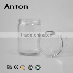 600ml Glass Clear Jar Locking Lid thumbnail-1