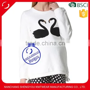 Custom 100% Cotton Maternity's Hoodies & Sweatshirts With Side Zipper thumbnail-1