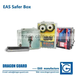 CD/DVD/Perfume/Cosmetic Keeper Anti-theft EAS Safer Box Safer Case Supplier's Choice thumbnail-1