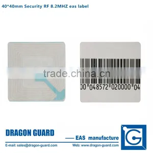 Supermarket Safety Equipment Retail Anti-theft Security Soft Tag, rf Label/rf Soft Label/8.2MHZ Eas Label Quality Choice thumbnail-1