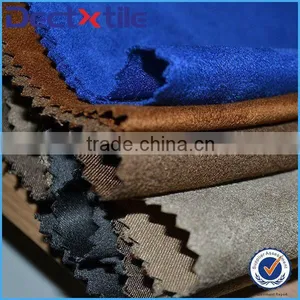 100%polyester Suede Fabric Cheap Embossed Suede Fabric Hot Selling thumbnail-1