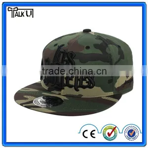 Popular Design Camo Military Embroidery Snapback Cap Army Cap Hat thumbnail-1