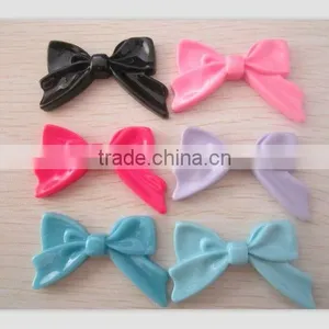 Fashion Diy Resin Bow Flat Backs Cabochon for Wholesale thumbnail-1
