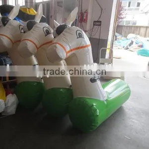 2015 Best Sale Sports Game Inflatable Horse Run Track for Kids thumbnail-2