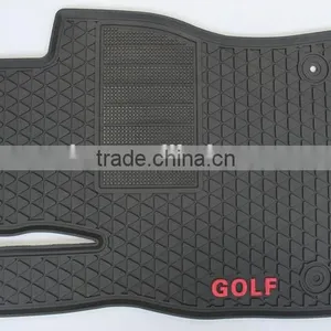 Factory Full Set Position PVC Car Floor Mats For VW GOLF 7 Wholesale thumbnail-3
