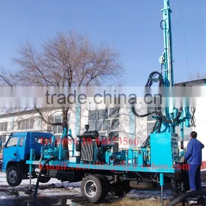 200M Truck Mounted Hydraulic Water Well Borehole Drilling Rig thumbnail-4
