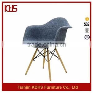 Beautiful 2016 Best Modern Various Bright Color Full Fabric Covered Leisure Chair thumbnail-1