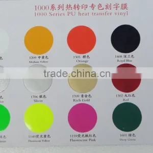 Hot Sell! Flex PU Vinyl Heat Transfer Film For T-shirt thumbnail-1