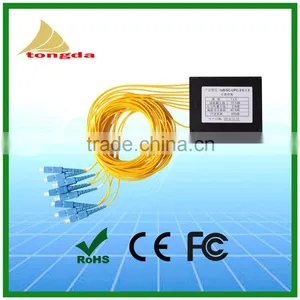 FTTH SC FC LC UPC/APC 1x8 Optical PLC Splitter 1x16 Fiber PLC Splitter thumbnail-2