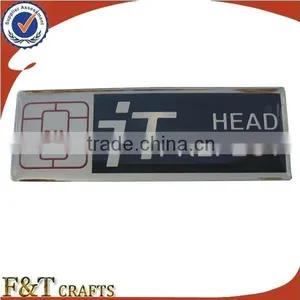 Custom Plated Engraved Printable Metal Nameplate thumbnail-5